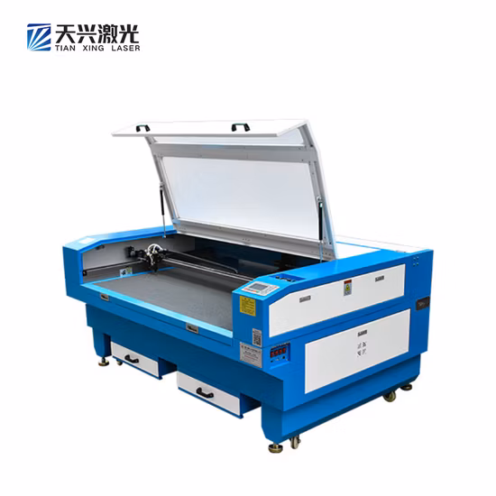 뜨거운 판매 도매 가격 작은 100 와트 나무 유리 튜브 커터 종이 CO2 레이저 절단 기계 조각 기계