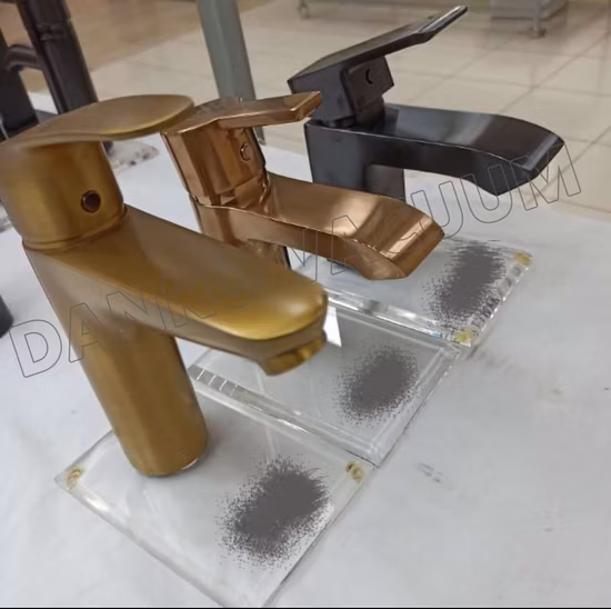 PVD 티타늄 크롬 질화물 금 로즈골드 블랙 플라즈마 코팅 기계